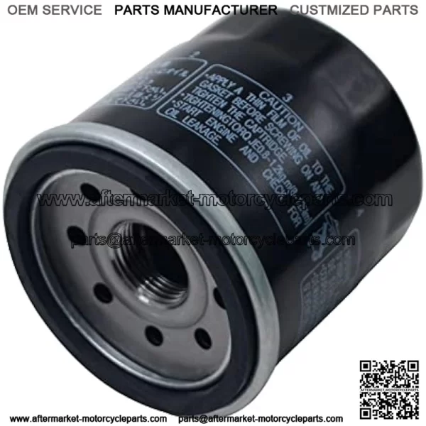 1PC Motorcycle Oil Filter Compatible with YAMAHA GX1800 WAVERUNNER FZR 1800 - All 2011 / GX1800A WAVERUNNER FZS 1800 - All 2011 / MT-07 689 - All 2014-2019 / RX10GT APEX GT 977 - All 2006-2010 - Image 4