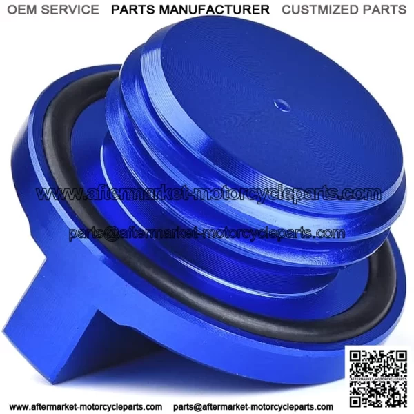 Engine Oil Filler Cap Plug For Yamaha R1 R3 R6 FZ1 FZ6/R FZ07 FZ8 FJR1300 MT01 MT07 YFM600 FZR FZS TDM XVS650 TZ250 (blue) - Image 5