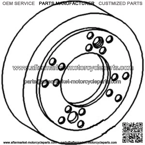 HD70237418 Brake Drum Fits Allis Chalmers - Image 4
