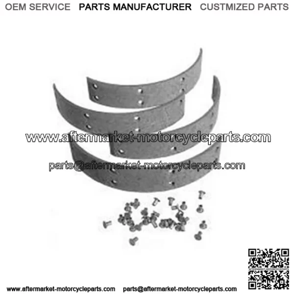 Brake Lining Kit AF2866R RE227866 fits J D 720 730 820 830 - Image 2
