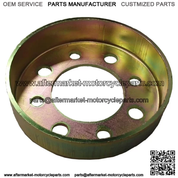 485 4" Brake Drum Fits  Go Kart Mini Bike - Image 2
