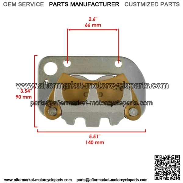 Front L & R Brake Caliper for Polaris Sportsman ACE 570 Euro 2015 - Image 3