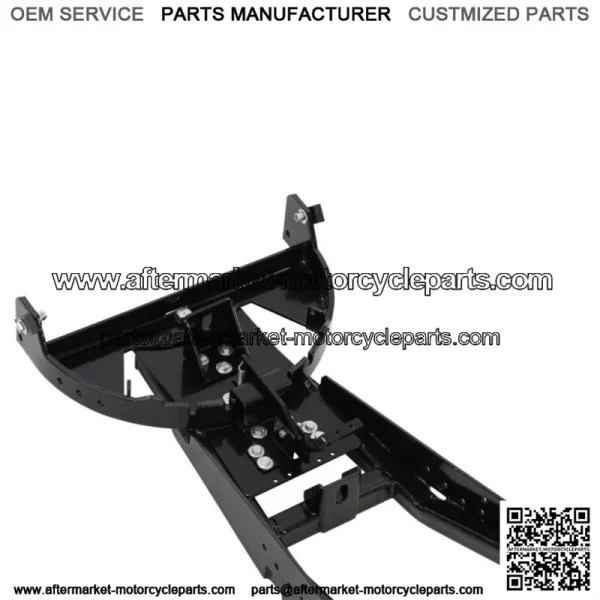 Black 72" Straight Blade Plow Kit For Can-Am Maverick X3 4x4 Turbo DPS 2017-2021 - Image 3