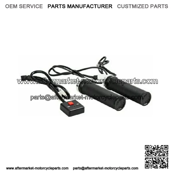 Lock-On Heated Grip Kit & Thumb Warmer Atv Polaris Honda Suzuki Can Am - Image 2