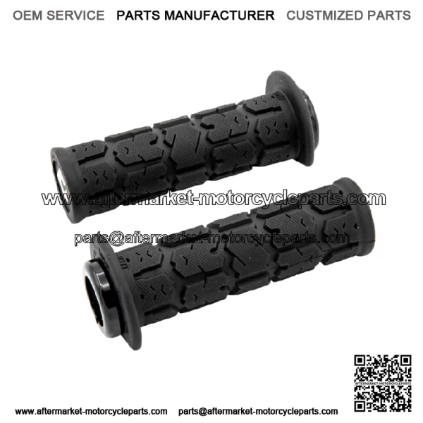 ODI Rogue Lock on Grips Black For YFZ KFX 450R 450 400EX LTZ 400 TRX450R ATC250 (For: Yamaha)