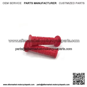 OURY ATV Handlebar Grips RED Honda Suzuki Kawasaki Yamaha