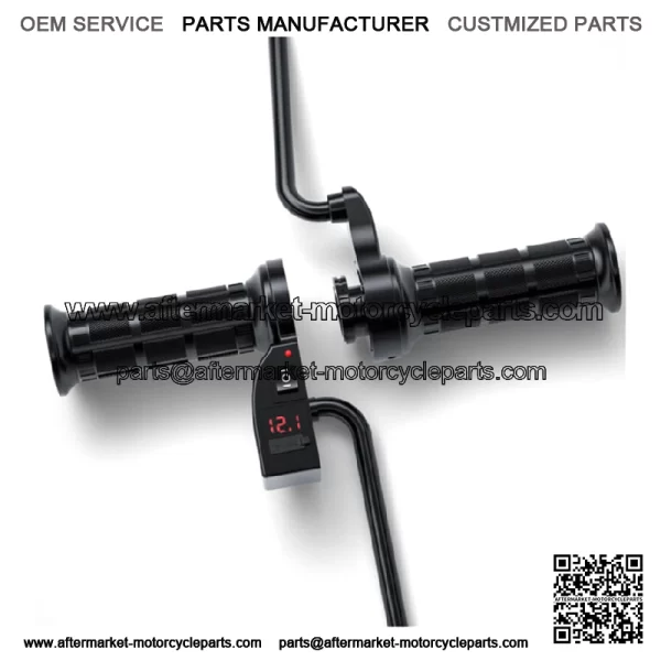 22mm Grip Heater Kit Motorcycle ATV Snowmobile Heated Hand Warmer W/USB Charger (For: Yamaha)
