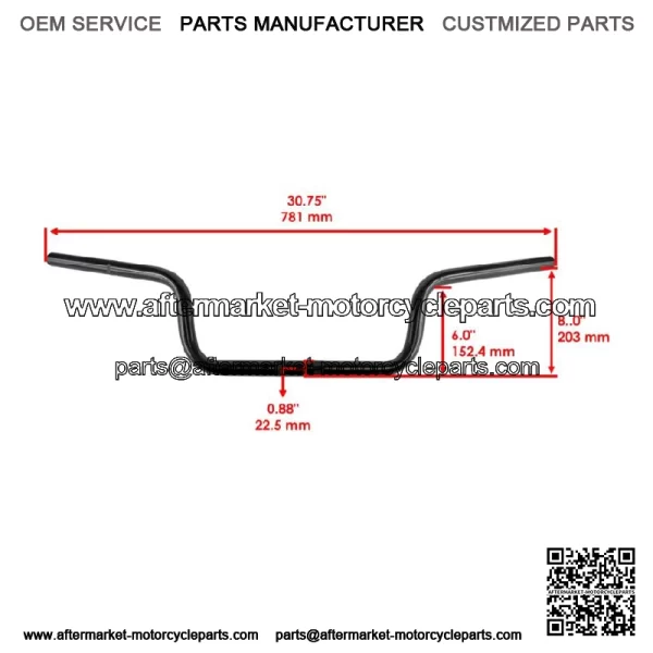 Handlebar For Polaris Sportsman 850 EFI Touring EPS 2011-2014 2021 NEW (For: Polaris) - Image 2