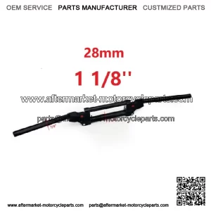 28mm 1 1/8" ATV Anti Vibration Handlebars for Yamaha Raptor 660 700 Banshee 350 (For: Yamaha)