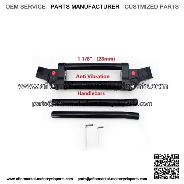 1 1/8" 28mm Anti Vibration Handlebar For Honda Foreman 400 TRX400EX TRX300EX ATV (For: Honda)