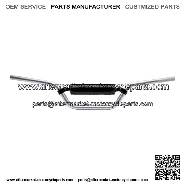 Silver - 7/8" 615 for Honda TRX250R (FourTrax) Handlebar 61501SI03219 (For: Honda)