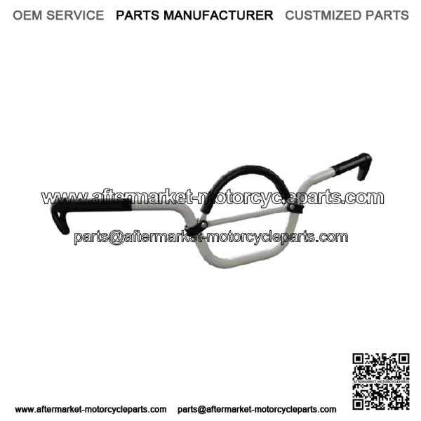 2881237 High Rise Heated 7" Handlebar Snowmobile RMK 600 800 (For: Polaris)