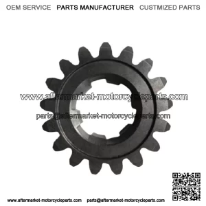 OEM HONDA XR650L TRANSMISSION GEAR MAIN SHAFT SECOND 2ND 17T 23421-MN9-641
