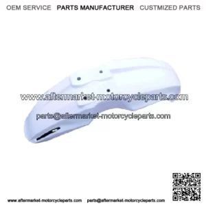 SUZUKI FRONT FENDER PLASTIC WHITE fit 2008 - 2022 DR-Z DRZ 400SM