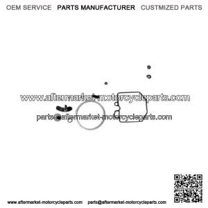 Honda OEM Carburetor Gasket Set 16010-413-405 CB400T CM400 CM250 CB450 Parts