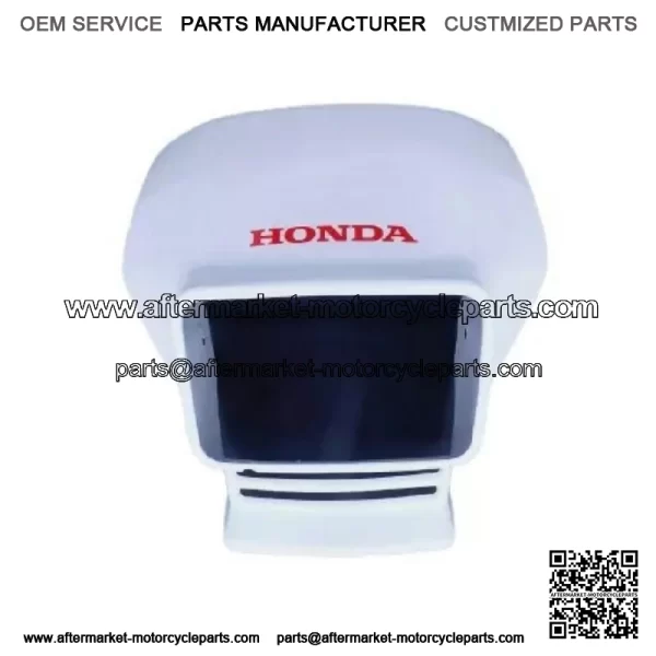 HONDA OEM FRONT VISOR WHITE 09-17 XR650L 09-17 XR 650L 87125-MY6-A90ZA New
