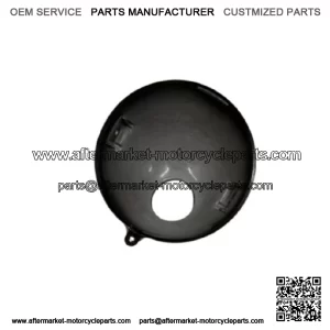 1972-1978 K3-K6 Honda Z50 Z50A Black Headlight Bucket 61301-115-010ZJ