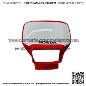 HONDA OEM FRONT VISOR SET RED 2000-2007 XR650L 87125-MY6-A20ZA 87125MY6A20ZA New