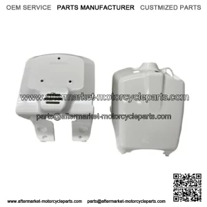 HONDA OEM NPS50 RUCKUS BATTERY SHASTA WHITE 64300-GEZ-690ZA & 81130-GEZ-691ZA