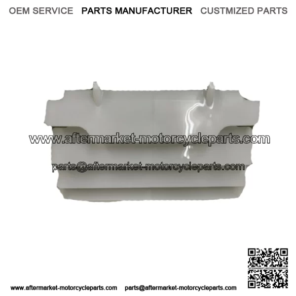White Kawasaki Radiator Guard KX125 KX250 KX500 KX 125 250 500  14037-1099-RZ