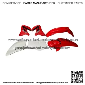 Honda Plastic Body Kit Set XR650R Fenders Panels Shrouds OEM 2007 Graphics set