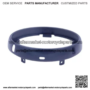 HONDA HEADLIGHT RIM TRIM RING BLACK VT750C2B SHADOW PHANTOM 2010-2020 New