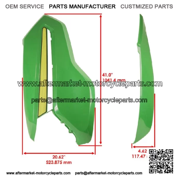 AUC13490 AUC13489 Hood Panel For John Deere X300 X300R X304 X305R X310 X320 X324 - Image 2