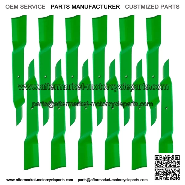 72" Deck Blades for King Kutter RFM-72 RSFM-72 RFM72 RSFM72 Finish Mower - Image 3