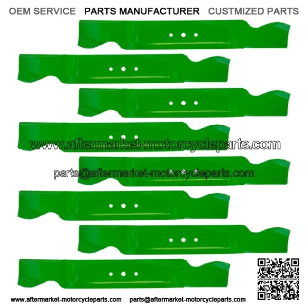 490-110-M112 490110M112 7420499 9420499 42" Deck High Lift Blades for MTD White - Image 5