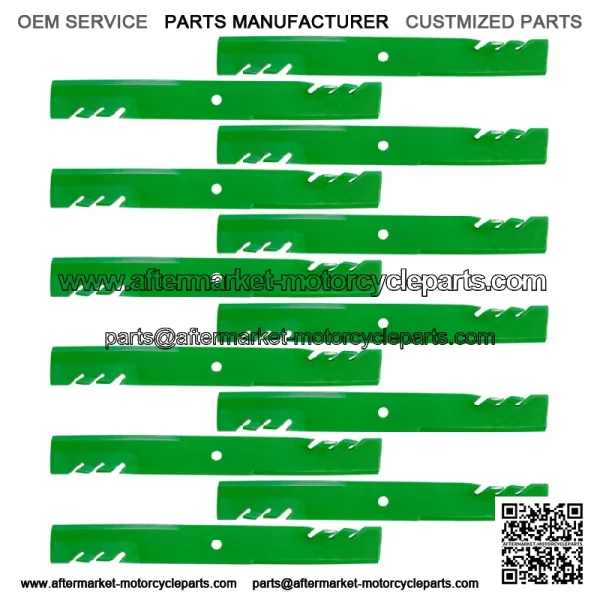 038-6081-00 038608100 61" Deck Gator Blades for Bad Boy 21" Blade Powder Coated - Image 5