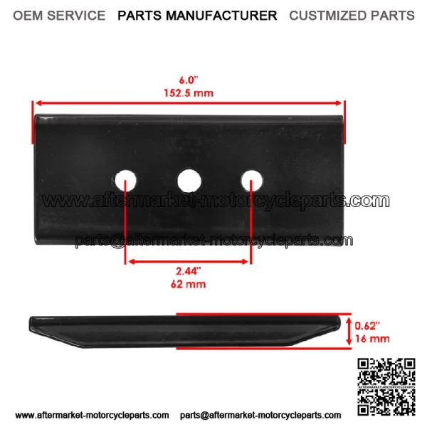 106-2248-03 Blade Stiffener For Lawn Boy Z 3500 HLX - Image 2