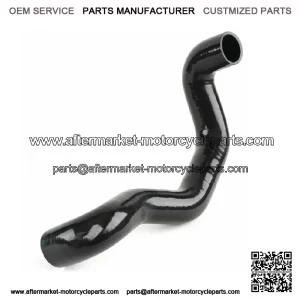 Silicone Charge Boost Tube Black Can Am Maverick X3 RR All Years (For: Can-Am)