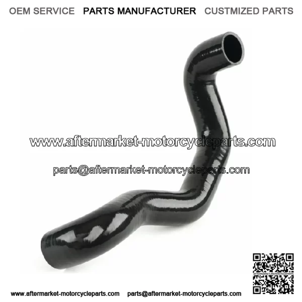 Silicone Charge Boost Tube Black Can Am Maverick X3 RR All Years (For: Can-Am)