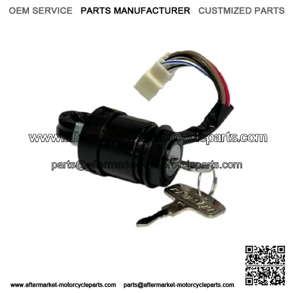 Kawasaki OEM 82-01 KE 100 Ignition Switch New 27005-1054