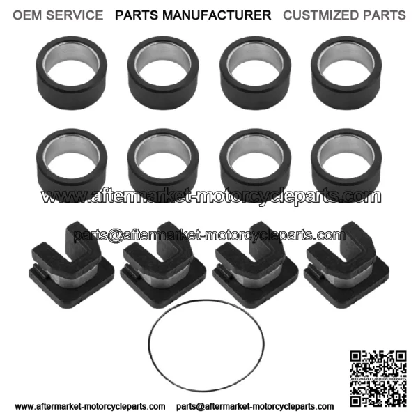 Clutch Roller Weight Slider Spacer O-Ring for Yamaha Wolverine 450 YFM450F 06-10 - Image 4
