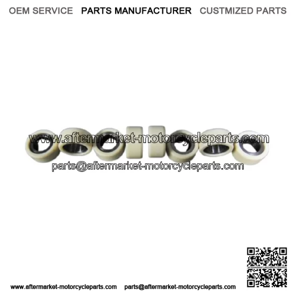 OEM Arctic Cat ATV Movable Clutch Drive Rollers White 8) 3402-633 - Image 4