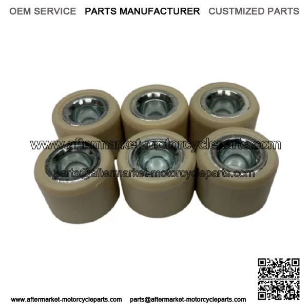 14gm Scooter Front Drive Variator Clutch Roller Weights 18mm x 14mm-6pc-150cc - Image 3