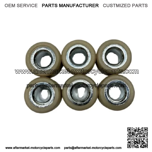 14gm Scooter Front Drive Variator Clutch Roller Weights 18mm x 14mm-6pc-150cc - Image 4