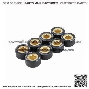 8PCS 26*13 25G Motorcycle Scooter AN400 Variator Weight Roller Clutch Pulley