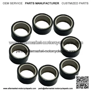 YAMAHA 2004-07 RHINO 660 PRIMARY DRY CLUTCH 18 GRAMS ROLLER WEIGHTS SET 8 PACK.