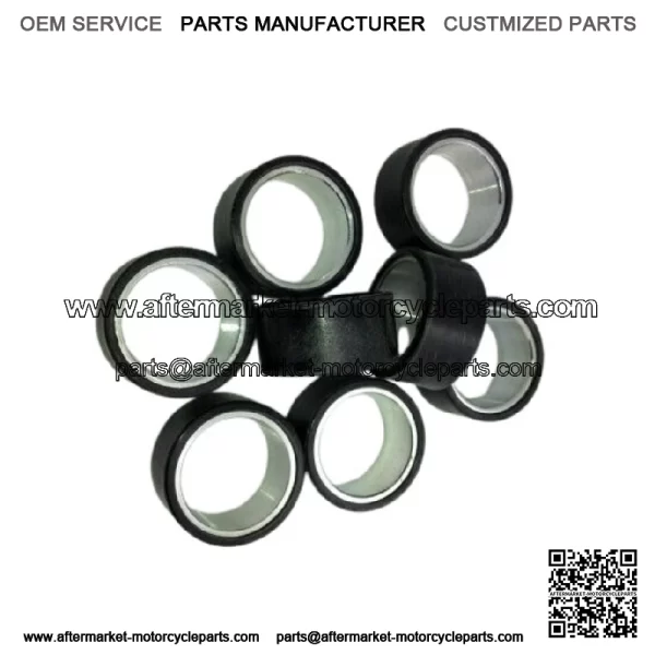 Clutch Roller Weights 18g 8-Pack Fit Yamaha Grizzly 550 09-14, Grizzly 600 98-01
