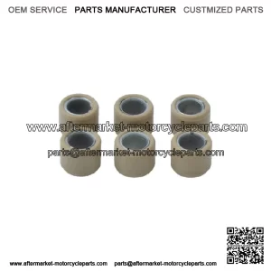 (6pcs/set) Variator Weight Roller Clutch Pulley For GY6 50 139QMB Moped 16X13mm