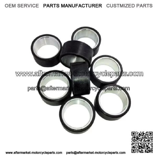 Clutch Weight CVT Primary Pulley Roller 8 set UTV ATV MSU 500 700 HiSUN MASSIMO - Image 2