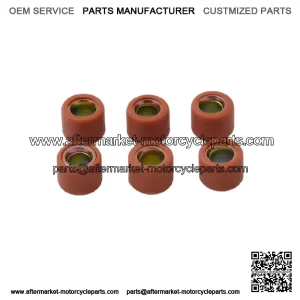 (6pcs/set)Weight Roller Clutch Pulley Driven Bead For Yamaha ZY100 Jog100 RS100