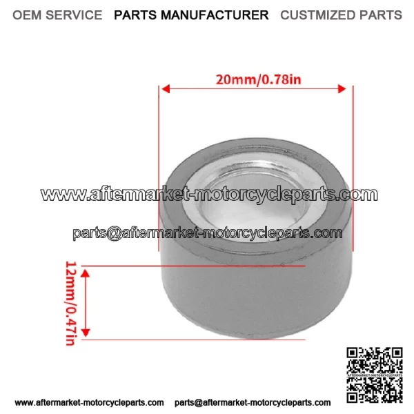 For Yamaha Variator Clutch Roller Weight Set GPD125-A Ocito 125 GPD150-A NMAX150 - Image 2