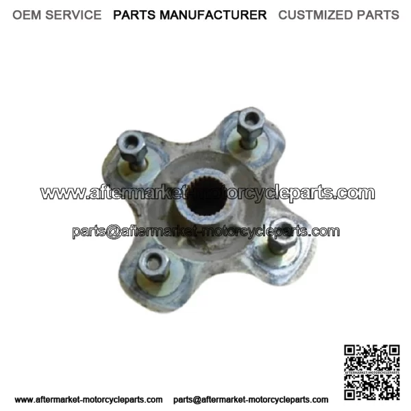 Yamaha Moto 4 YFM350 YFM 350 89 1989 rear hub back wheel lug nuts back