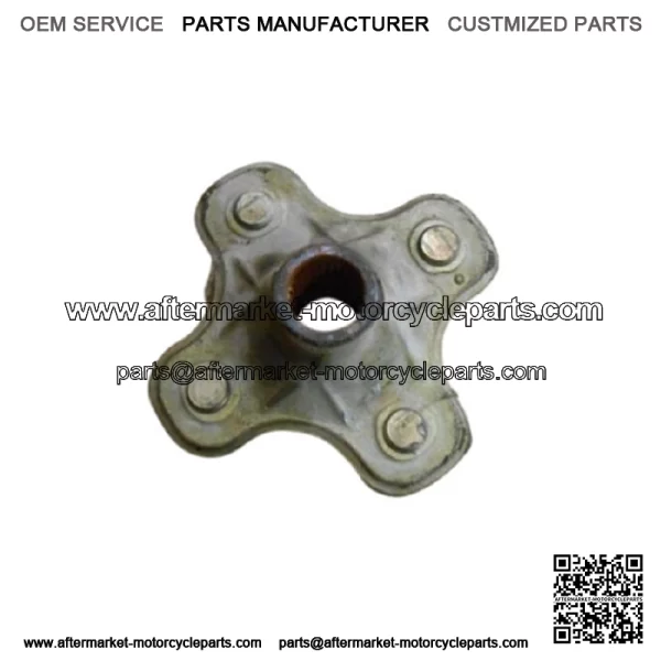 Yamaha Moto 4 YFM350 YFM 350 89 1989 rear hub back wheel lug nuts back - Image 2