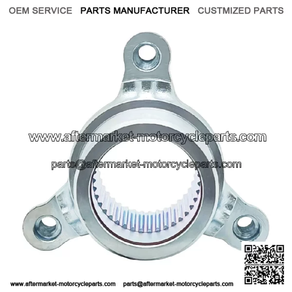 Rear Brake Rotor Hub Disc Disk Flange for Honda TRX450R 2004-2005 43121-HP1-000 (For: Honda) - Image 4
