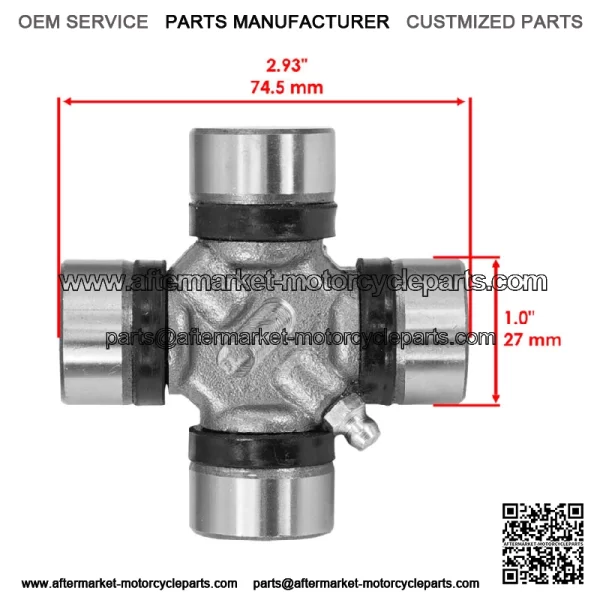 Drive Shaft U Joint For Bush Hog Rotary Cutter BH114 BH115 BH116 BH215-2 BH216-2 - Image 2
