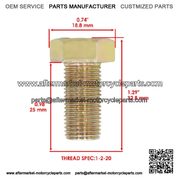 1-800531 3213-1 1-513435 E513435 3290-450 Deck Blade Bolt For Exmark For Toro - Image 2